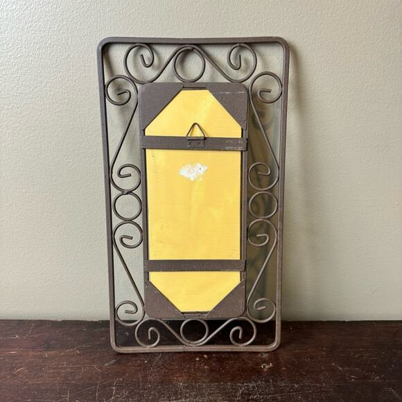 Four Seasons Winter Reproduction Ceramic & Metal Wall Decor - Picture 4 of 7